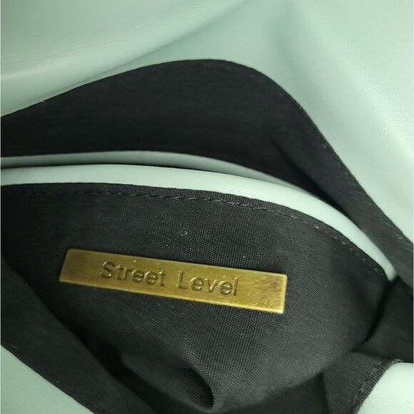 Street Level MINT Green Crossbody Clutch Purse - Picture 6 of 13